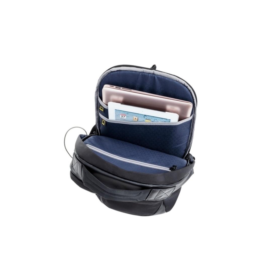 Samsonite Securite Backpack M 14.1" Black RFID AntiTheft, Men's