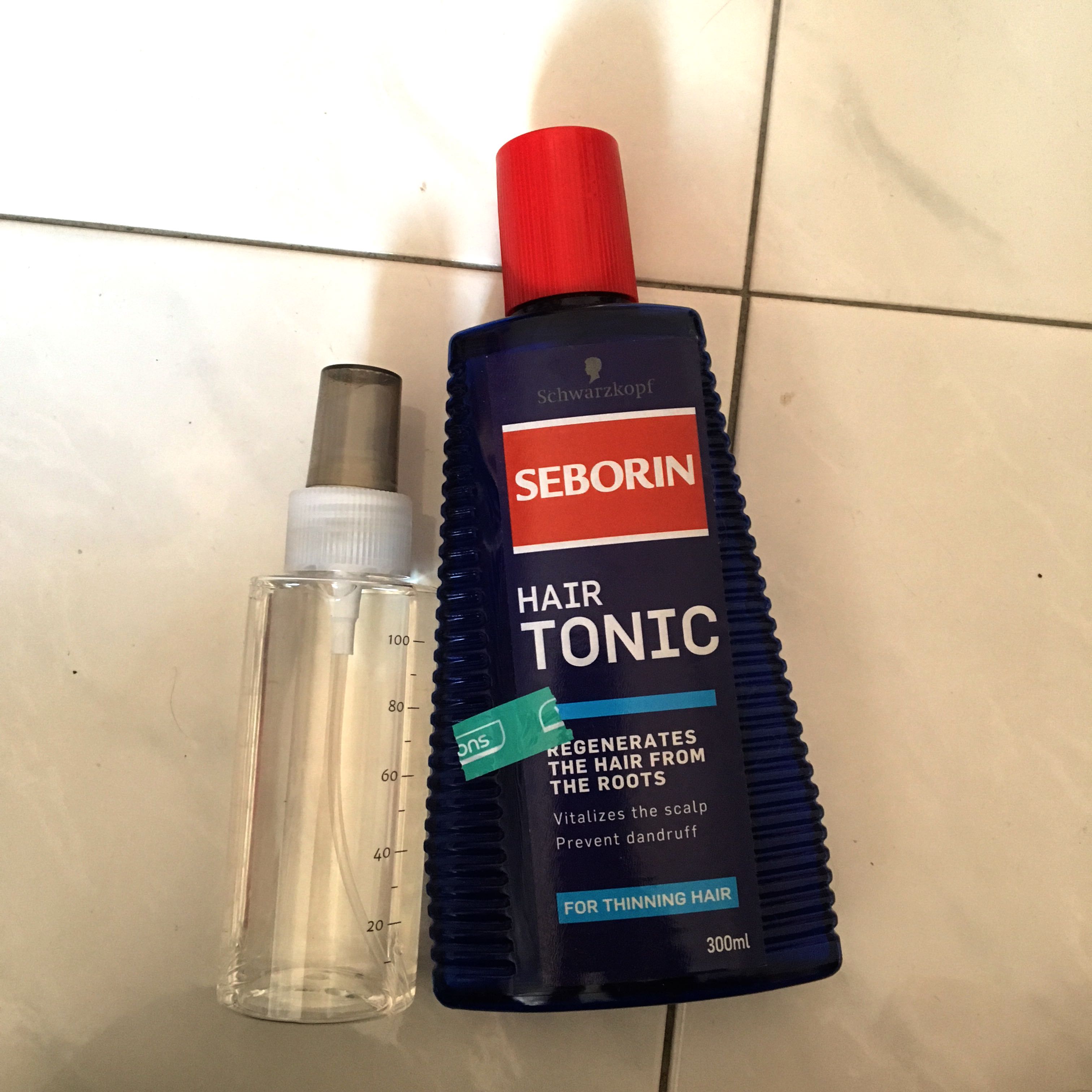 Seborin Hair Tonic Bn Spray Bottle Health Beauty Hair Care On Carousell