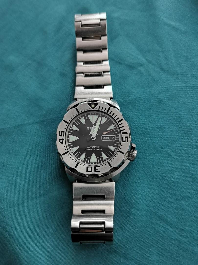 Seiko Monster gen 2 4R36-01J0, Men's Fashion, Watches & Accessories,  Watches on Carousell