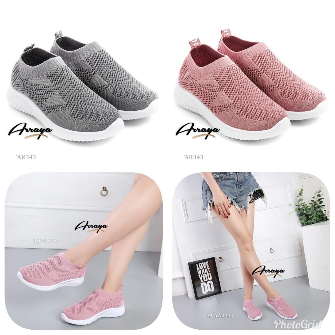 Sepatu ARRAYA flyknit sneakers