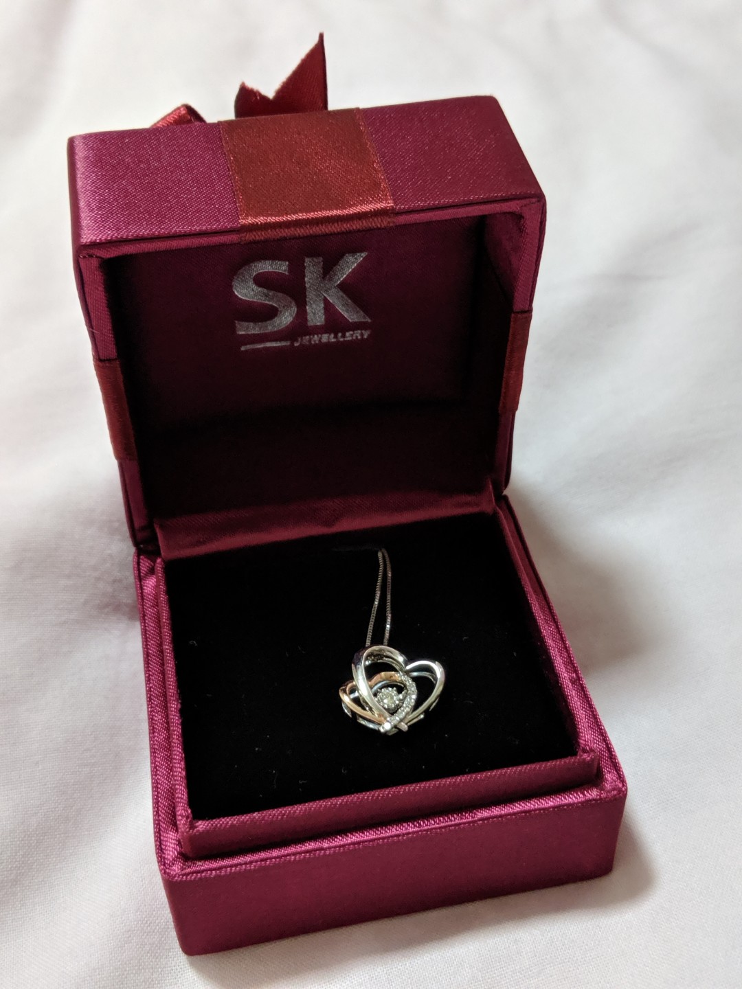 sk diamond necklace