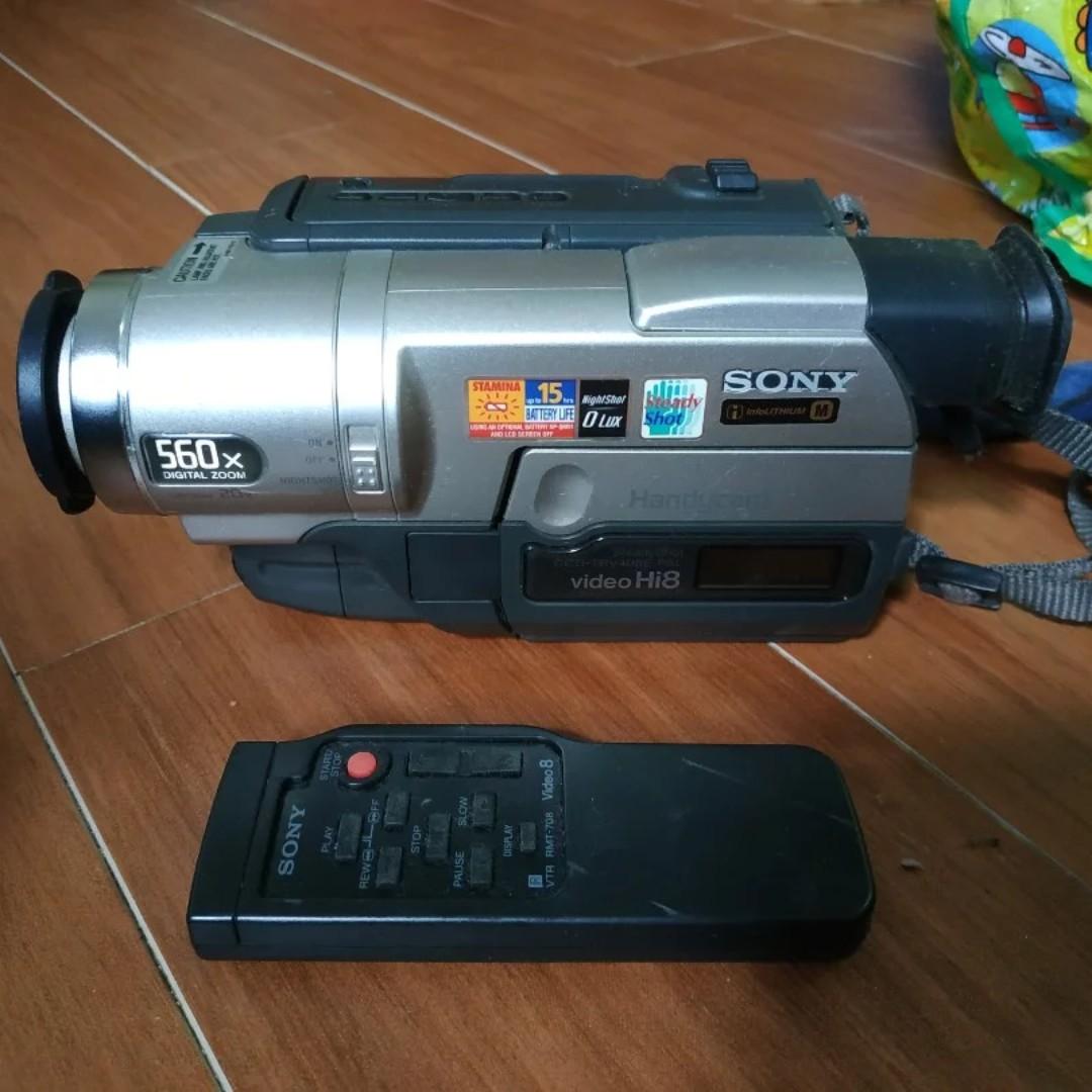 Sony Handycam Video Hi8 tape for spare part, Photography, Video Cameras