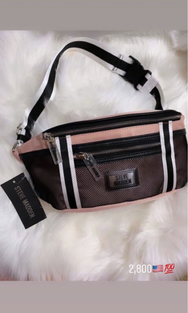 steve madden pink luggage