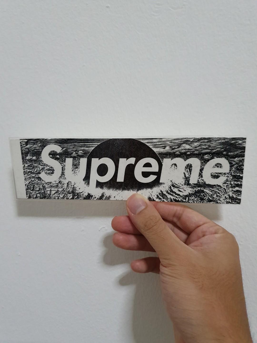 Supreme Akira Box Logo Sticker Hobbies Toys Stationery Craft Art Prints on Carousell