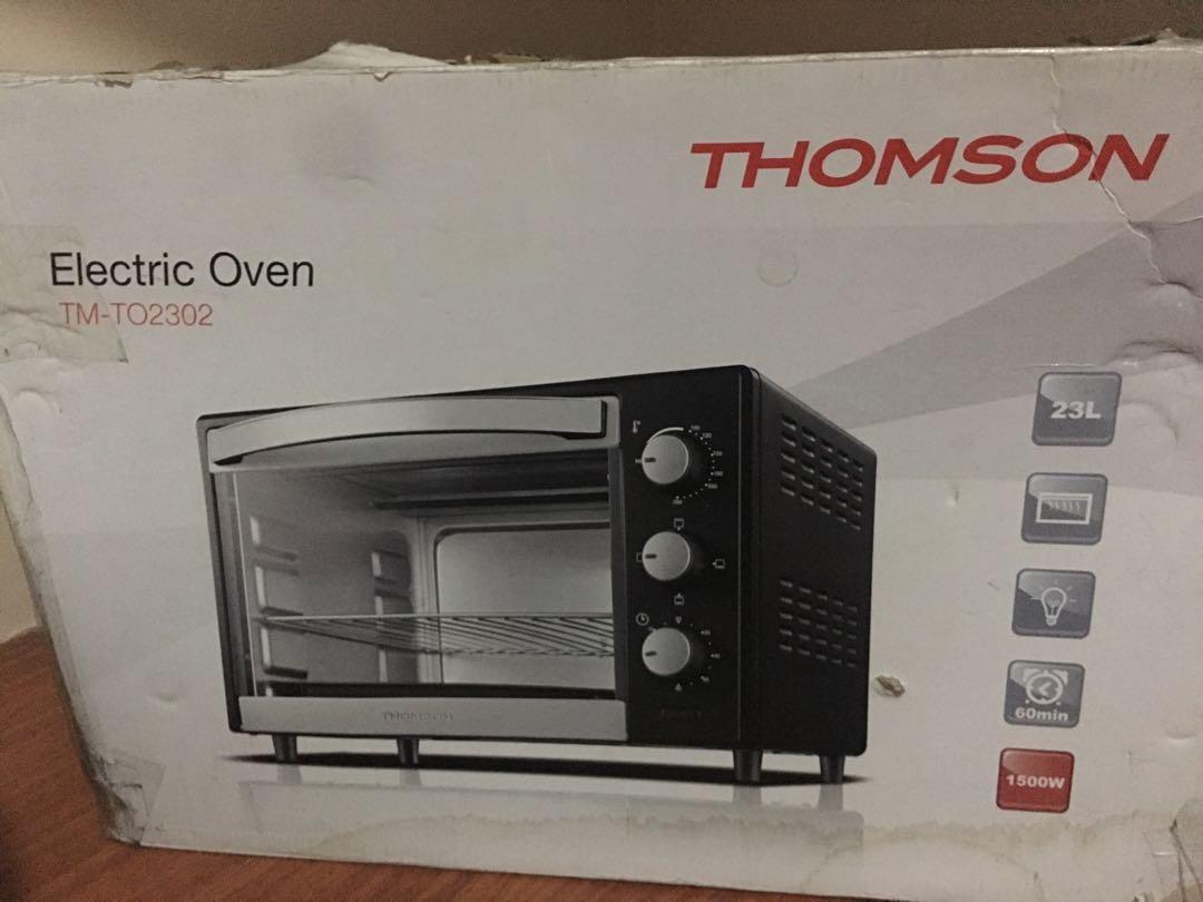 Thomson 23l Electric Oven Home Furniture Home Appliances Cooking And Ovens On Carousell