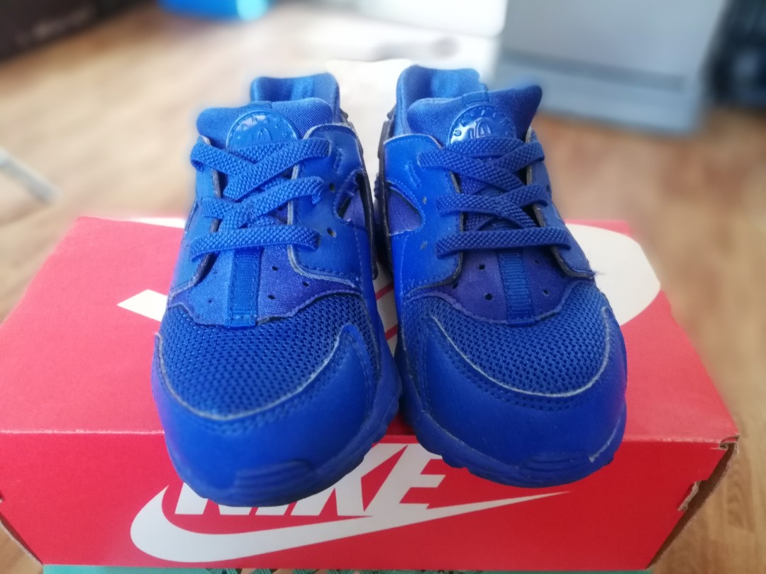 triple blue huaraches