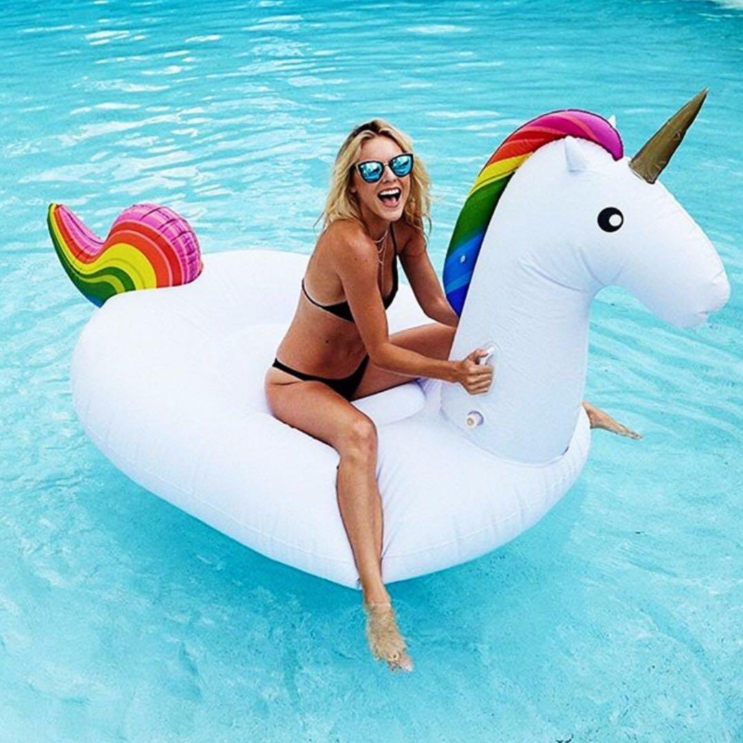 Intex 57281 Intex Mega Unicorn Island Float Giant Unicorn Intex