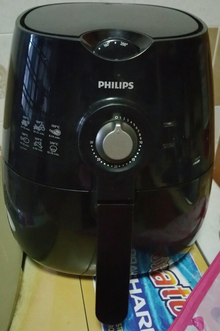 Used Philips Air Fryer HD9220, TV & Home Appliances, Kitchen 