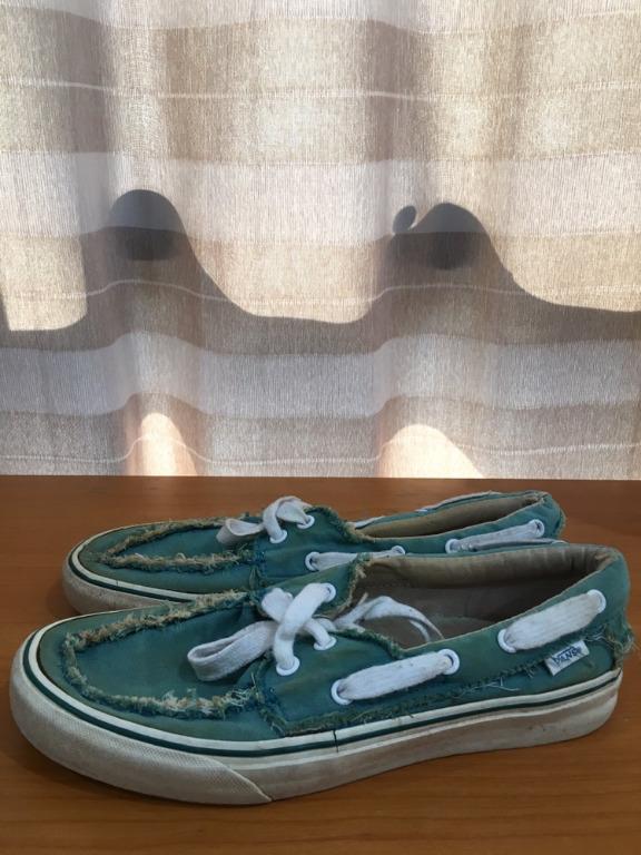 teal vans