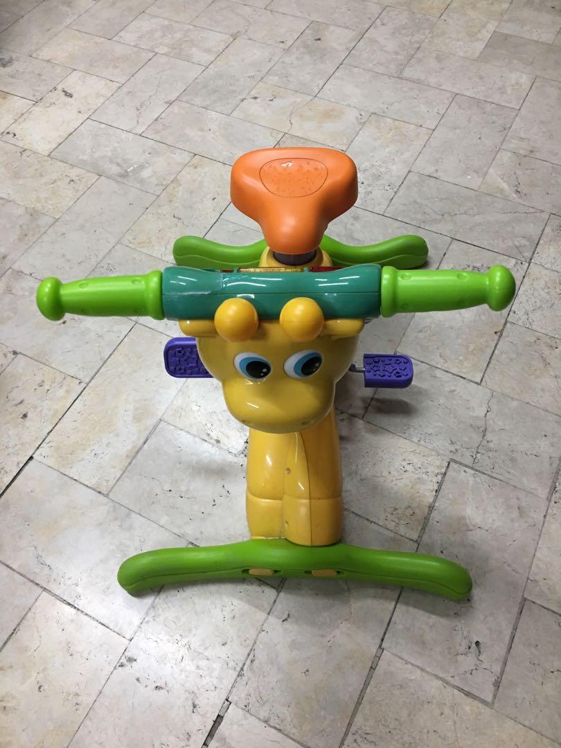 vtech ride and learn giraffe bike, Babies & Kids, Infant Playtime on