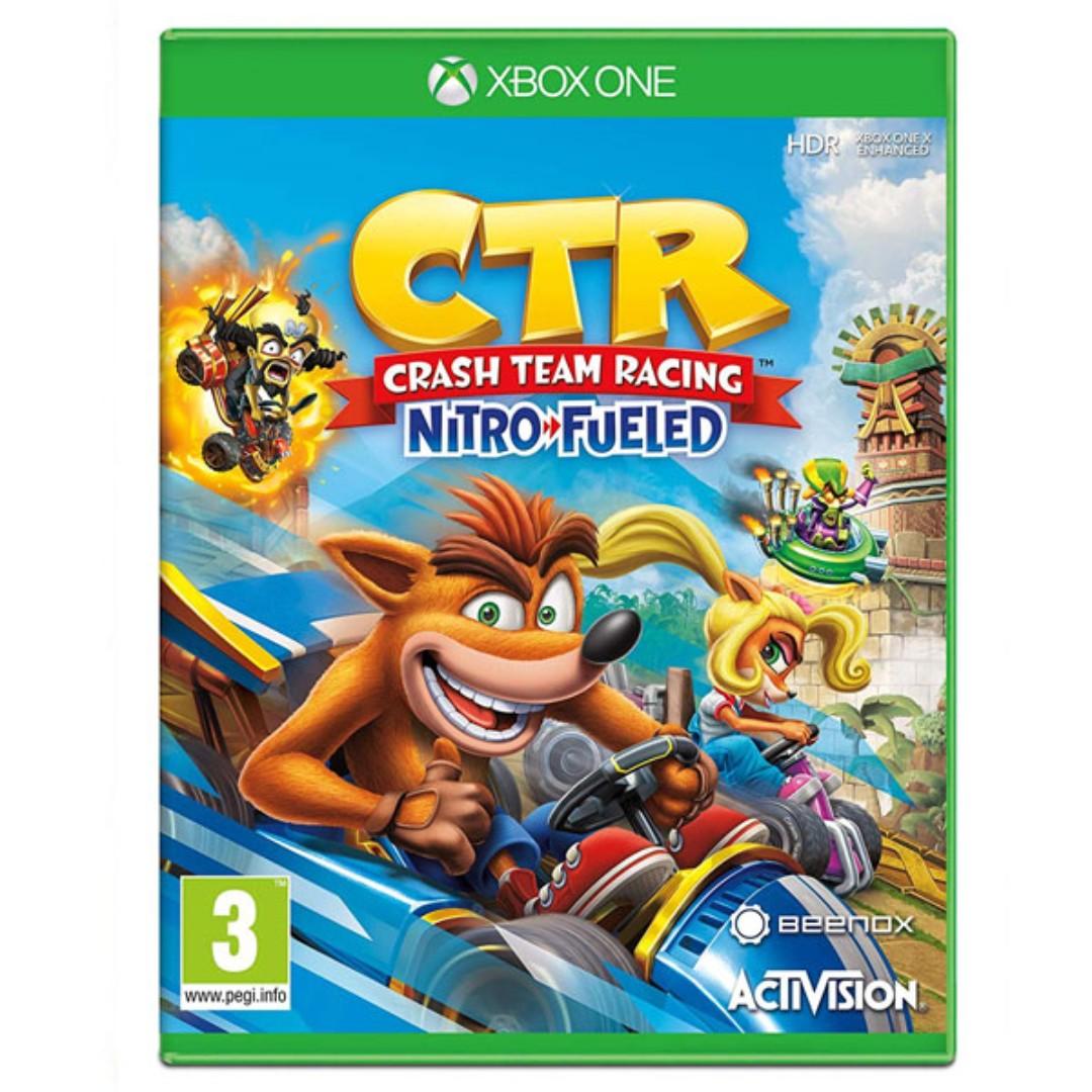 Xbox One Crash Team Racing Nitro Fueled Toys Games Video Gaming Video Games On Carousell