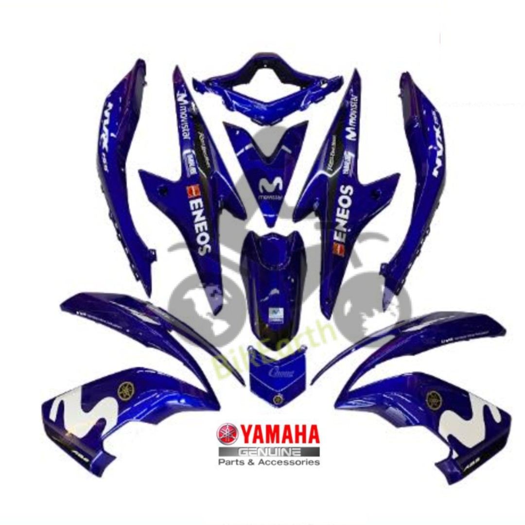 Yamaha Sniper 150 Blue 18 Hly Coverset Motorcycles Motorcycle Accessories On Carousell
