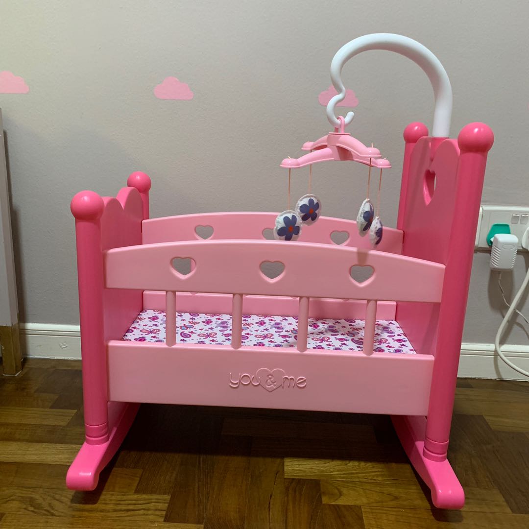 you and me baby doll crib