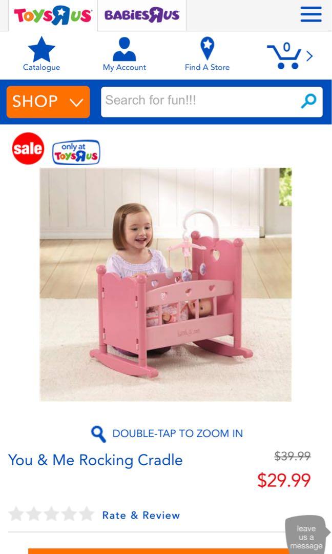 you and me doll crib