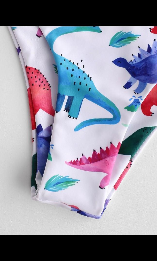 zaful dinosaur bikini