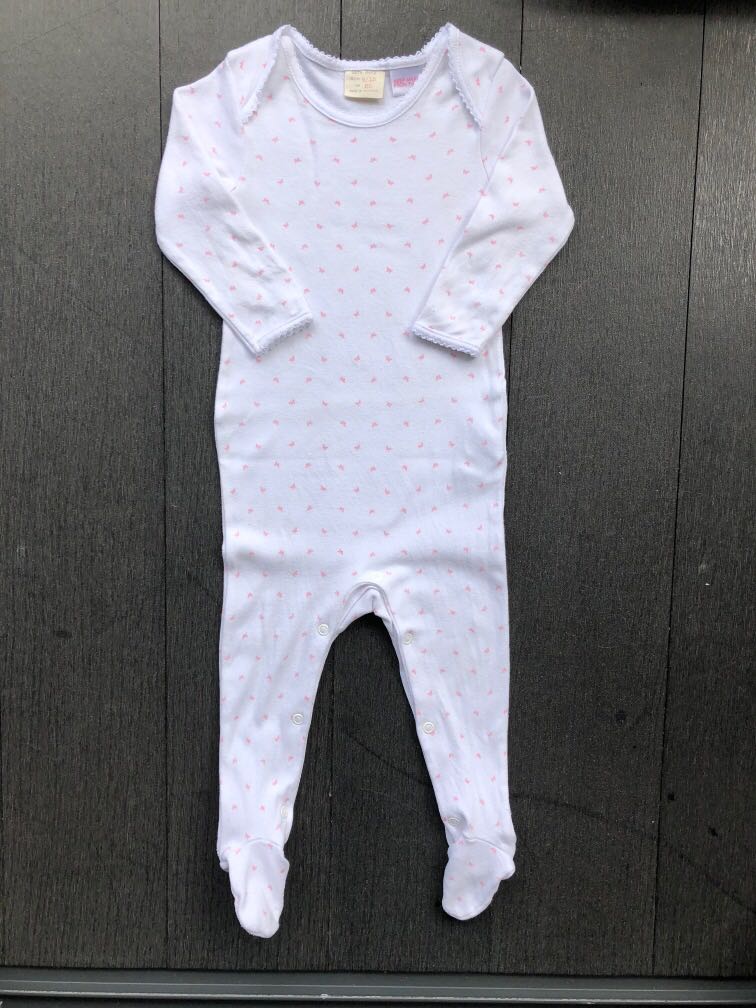 zara baby sleepsuits