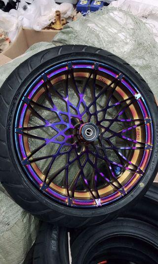 New arivall velg + tire (maxis 110/60) 12in