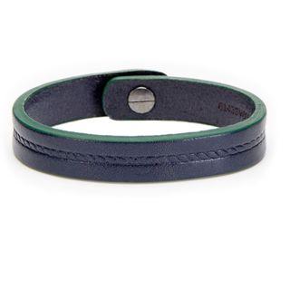 Shore Leave Navy Leather Bracelet