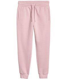pastel pink joggers