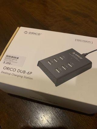 ORICO DUB-6P-BK – ORICO 6 x USB Port – 2.4A – Charging Station