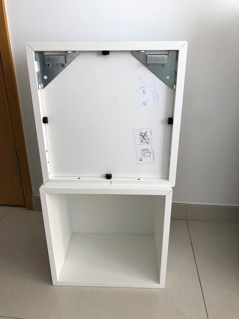 2 Ikea Eket Wall Mounted Shelving Units Furniture Shelves
