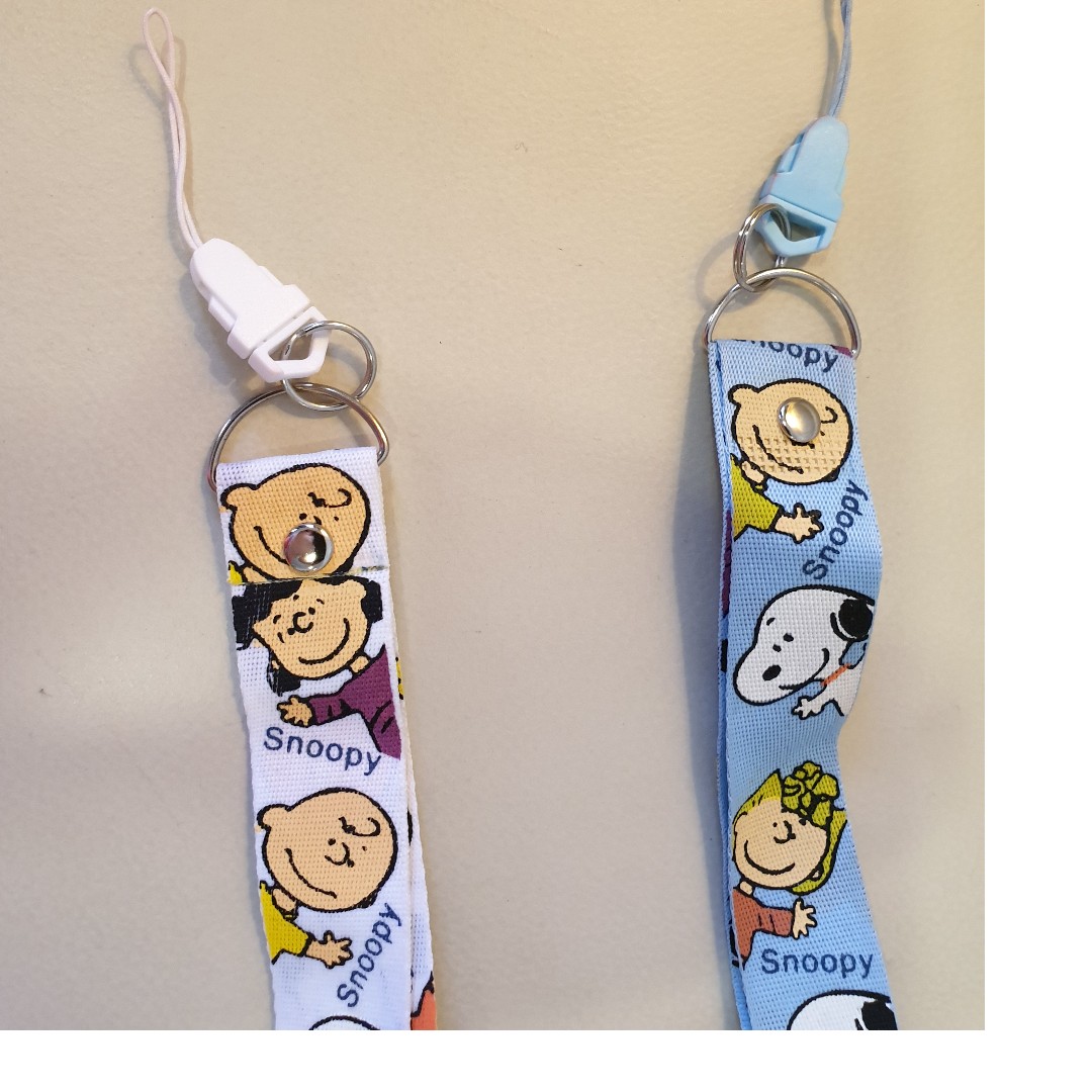 2 Snoopy + 1 Starfish Kids Lanyards, Everything Else, Others on Carousell