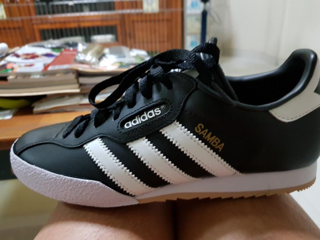 Addidas Samba Super Men's Sneakers/Futsal, Sports Equipment, Sports u0026  Games, Racket u0026 Ball Sports on Carousell