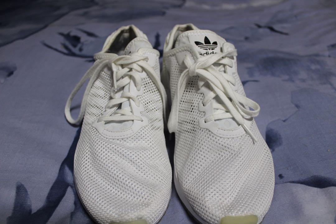 adidas white runners