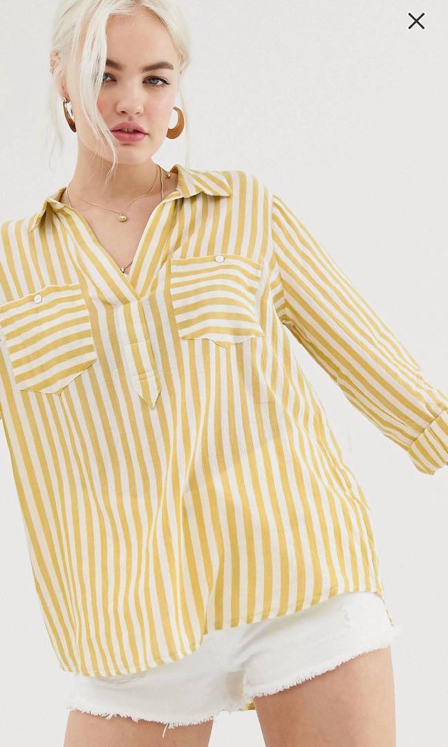 yellow tops new look