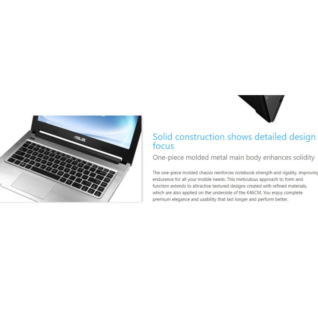 Asus Laptop Intel Core I7 2nd Gen 2670qm 8gb Memory 750gb Hdd Nvidia
