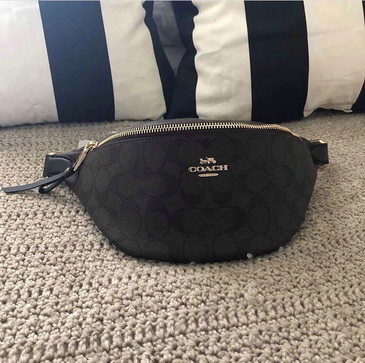 coach black belt bag