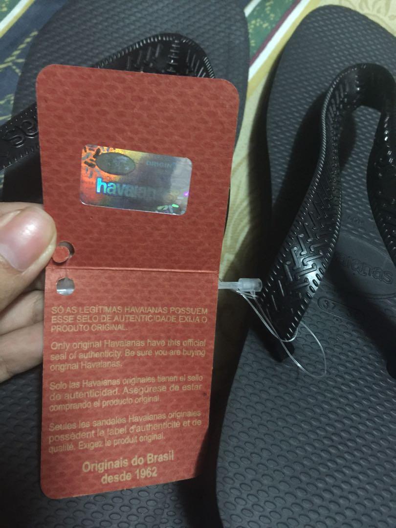 havaianas authenticity logo