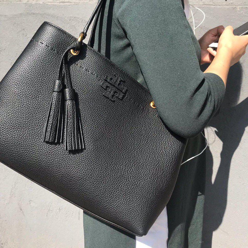 Authentic Tory Burch mcgraw triple compartment tote, Women's Fashion, Bags  & Wallets, Tote Bags on Carousell