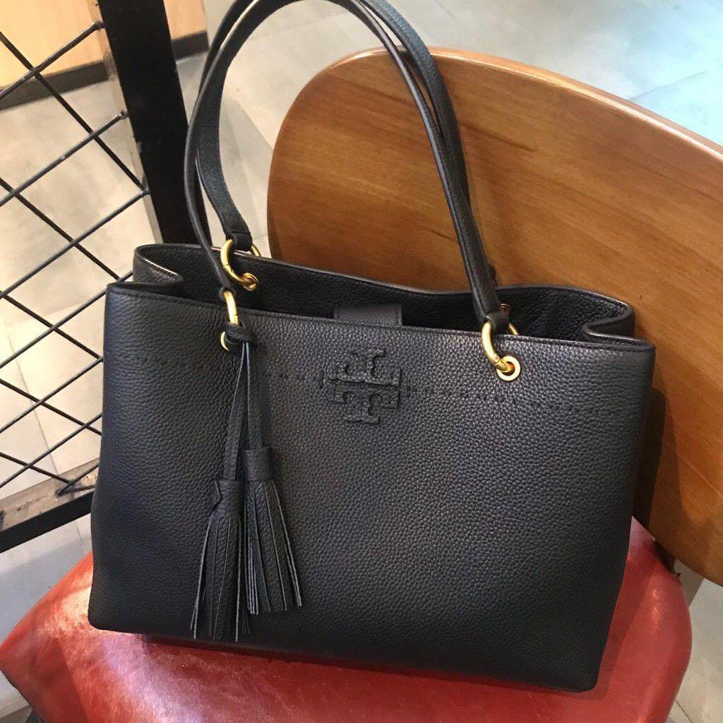 Authentic Tory Burch mcgraw triple compartment tote, Women's Fashion, Bags  & Wallets, Tote Bags on Carousell