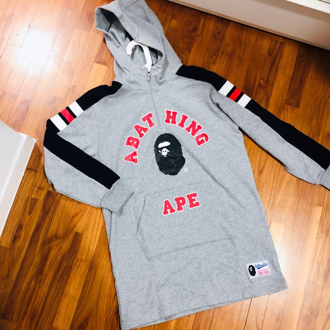 bape hoodie dress