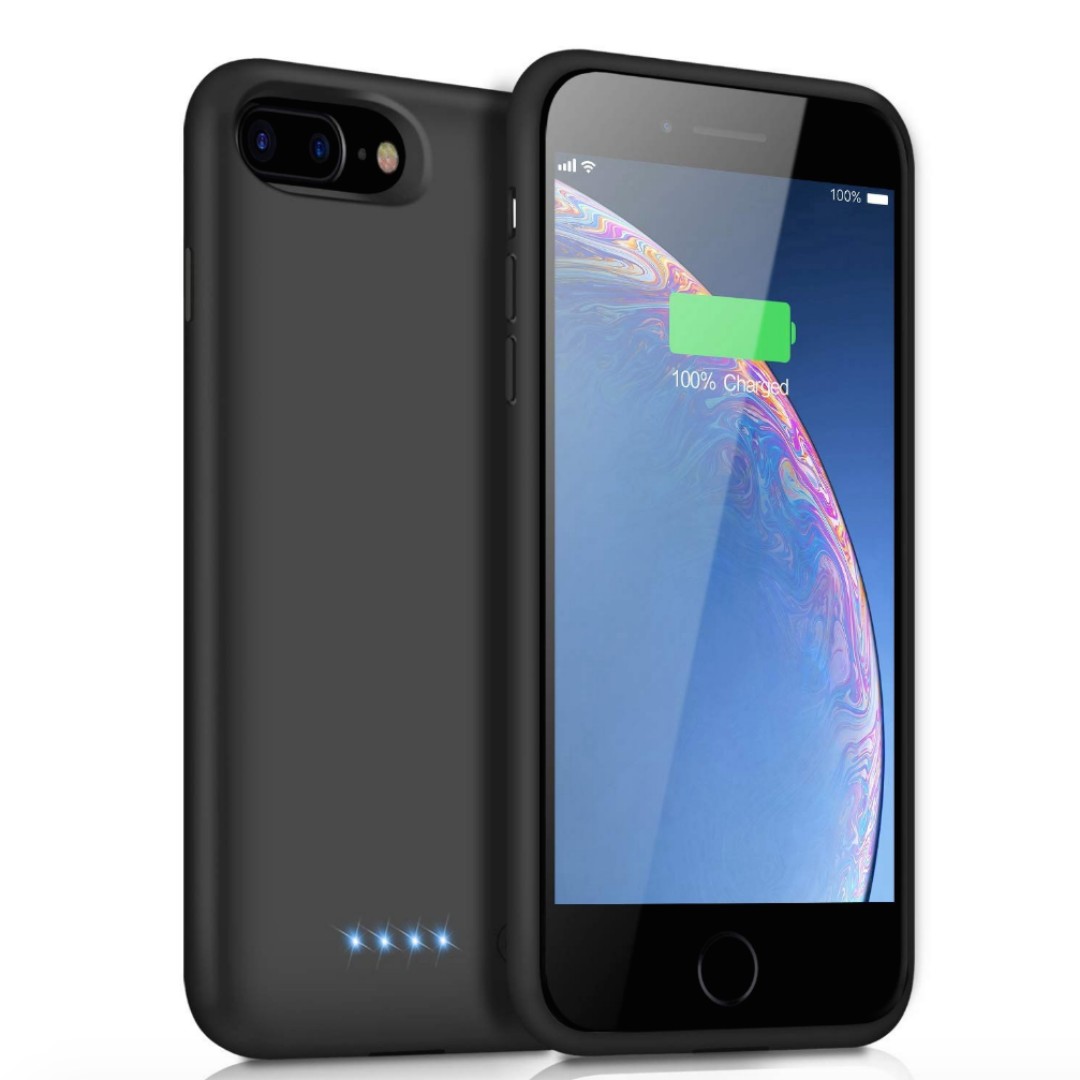 Battery Case For Iphone 8 Plus 7 Plus 8500mah Mobile Phones Tablets Mobile Tablet Accessories Power Banks Chargers On Carousell