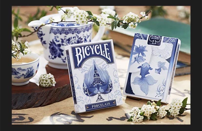Bicycle porcelain playing cards clearance