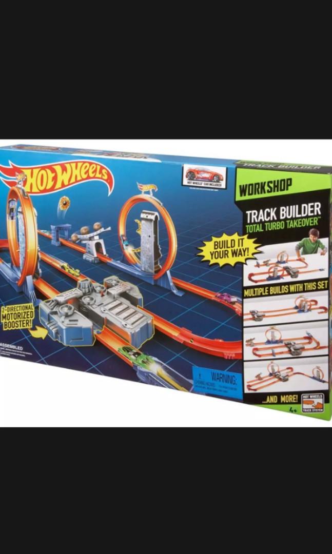 hot wheels workshop track builder mega pack
