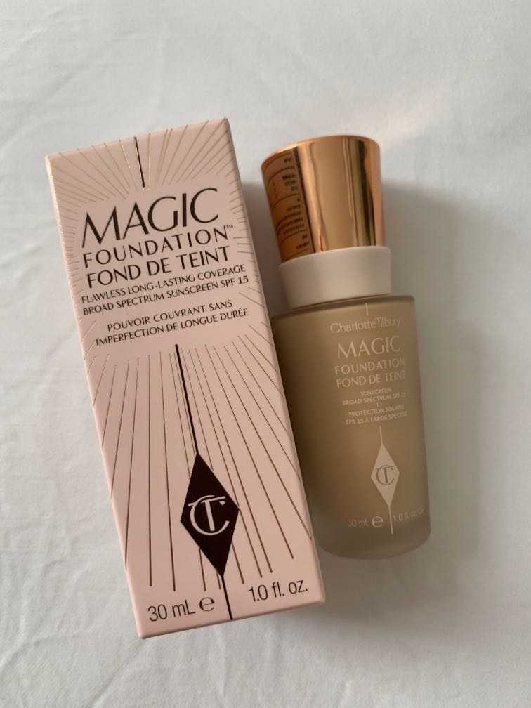 Charlotte Tilbury Magic Foundation 3 5 Health Beauty Makeup On Carousell