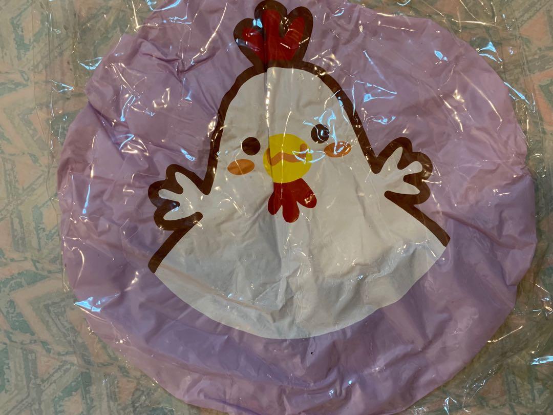 Chicken hotsell shower cap
