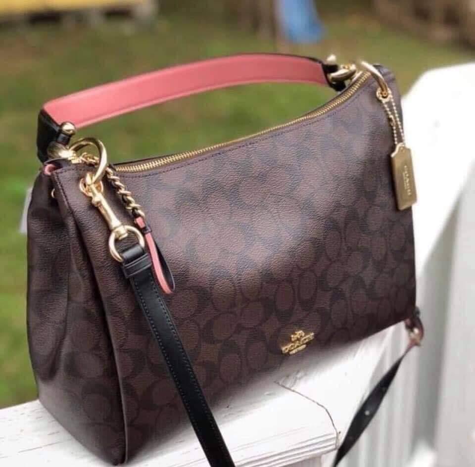 Coach 2 way shoulder/sling bag, Luxury, Bags & Wallets on Carousell