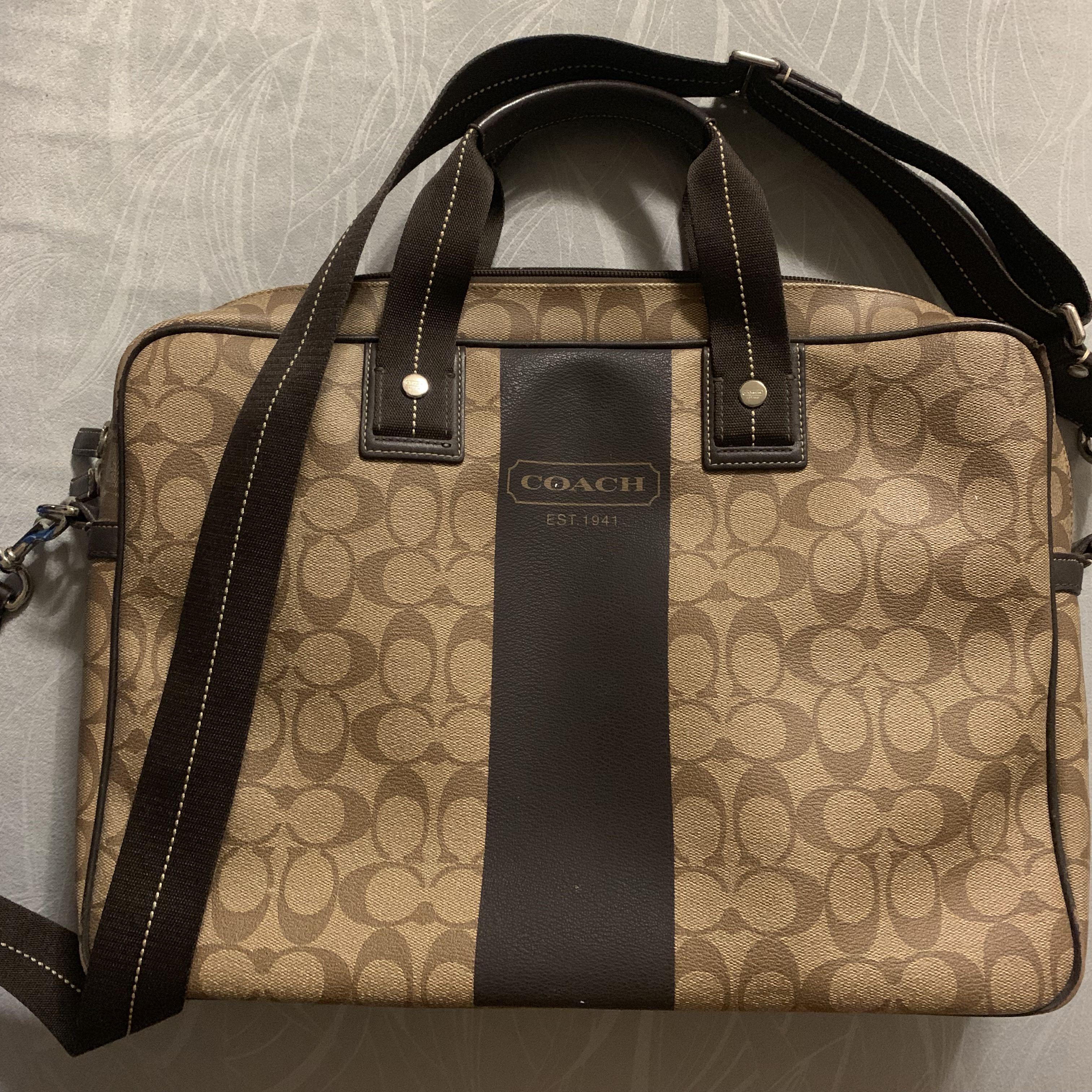 coach laptop bag price