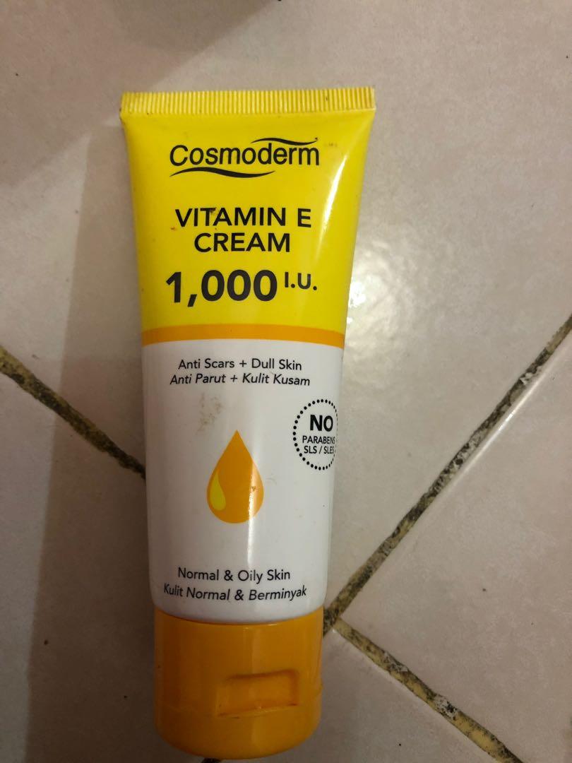 Cosmoderm Vitamin E Cream Health Beauty Skin Bath Body On Carousell