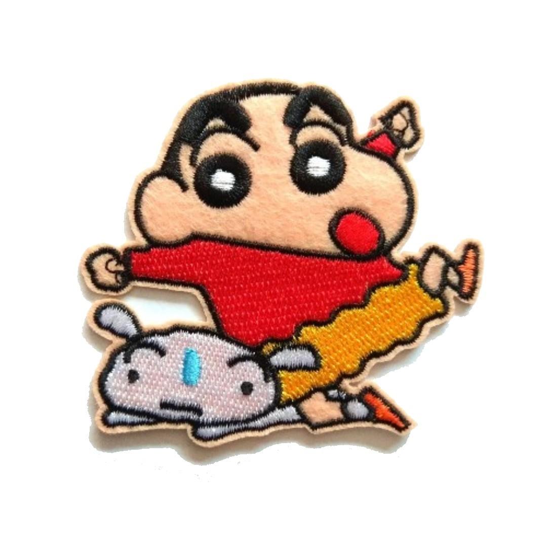 Crayon Shin Chan Anime Comic Iron On Patch, Hobbies & Toys, Stationery ...