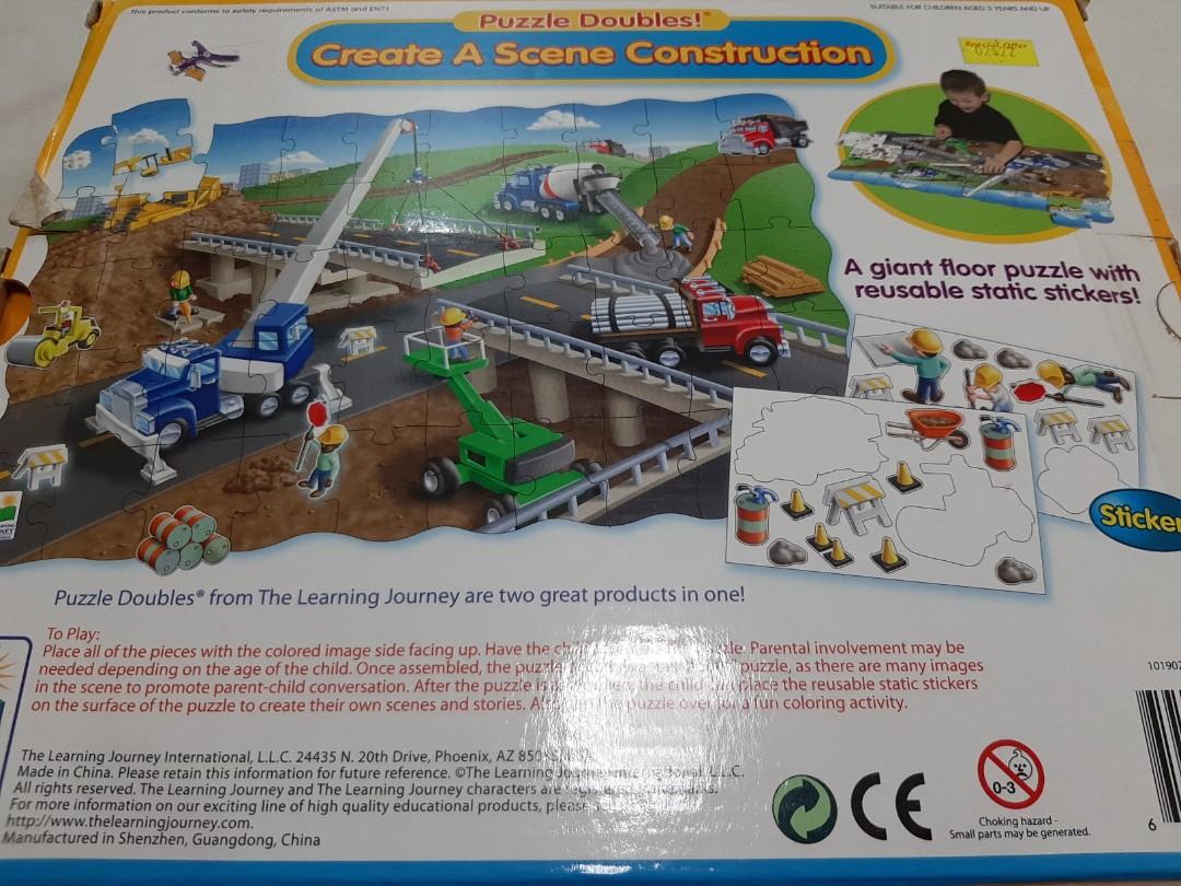 Educational Toys Giant Floor Jigsaw Puzzles 50pcs On Carousell