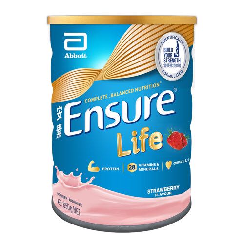 Ensure Life Strawberry, 850g | Nutri Diabetics (Out of Stock), Health