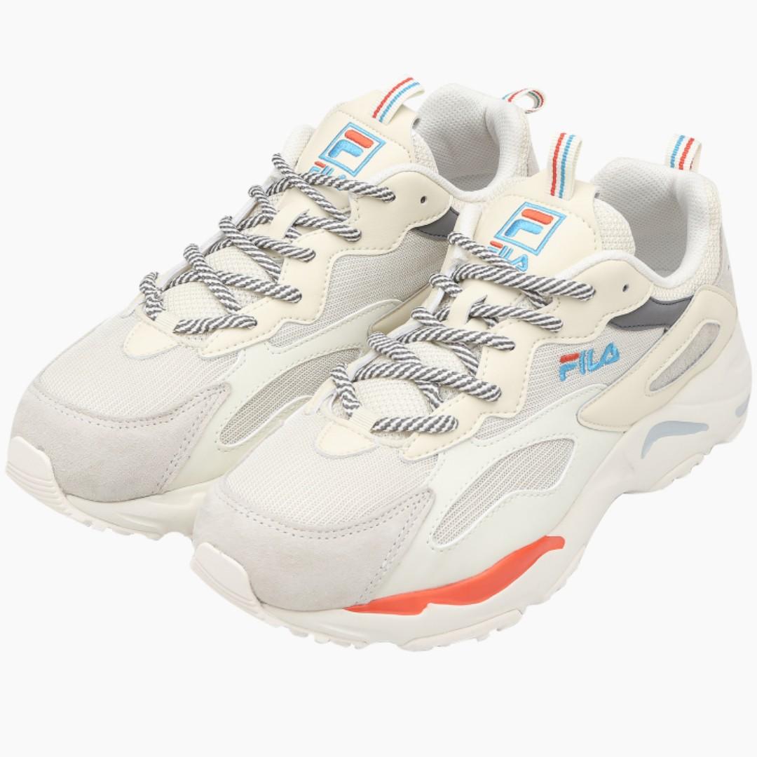 fila ray tracer orange sneaker