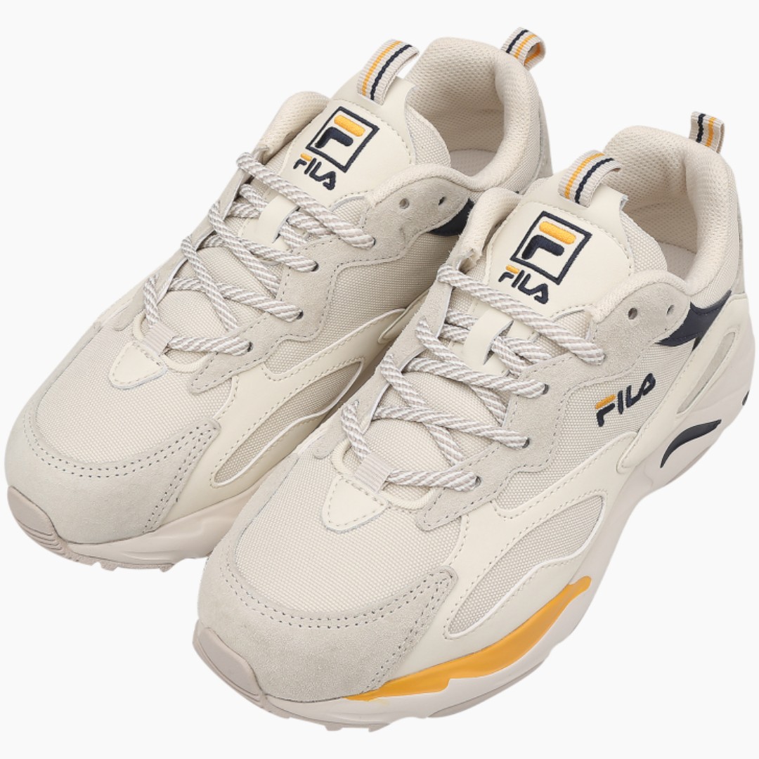 fila shoes yellow and black
