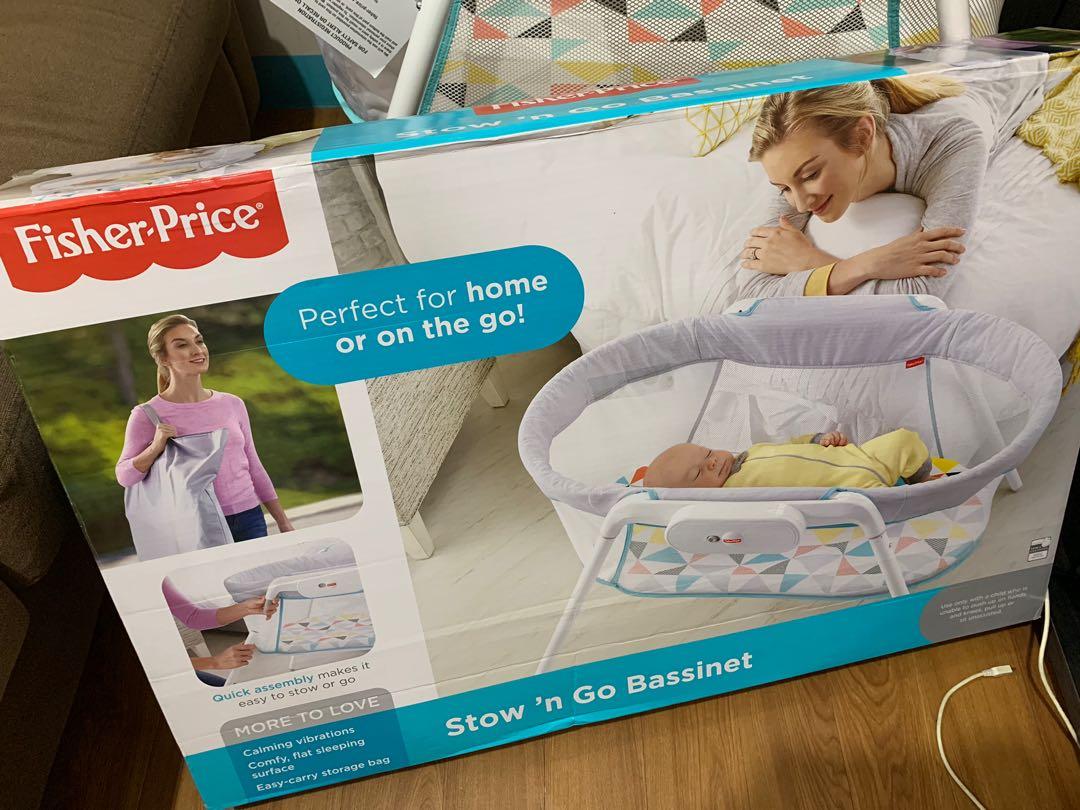 Fisher Price Stow n Go Bassinet Crib