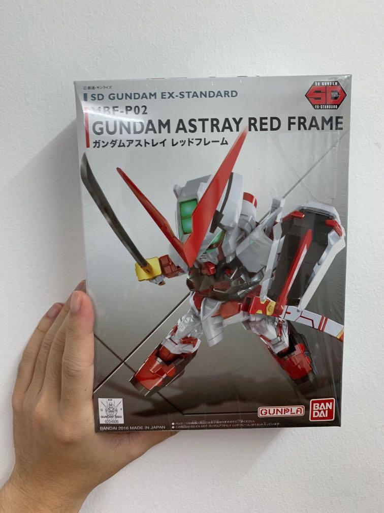 Gundam Astray Red Frame Sd Gundam Ex Standard Hobbies Toys Toys Games On Carousell